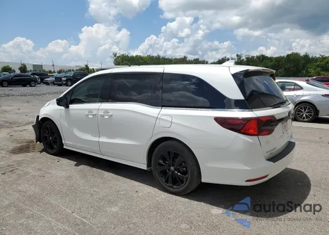 2023 Honda Odyssey Sport-L z USA, uszkodzony, nr VIN 5FNRL6H79PB045226